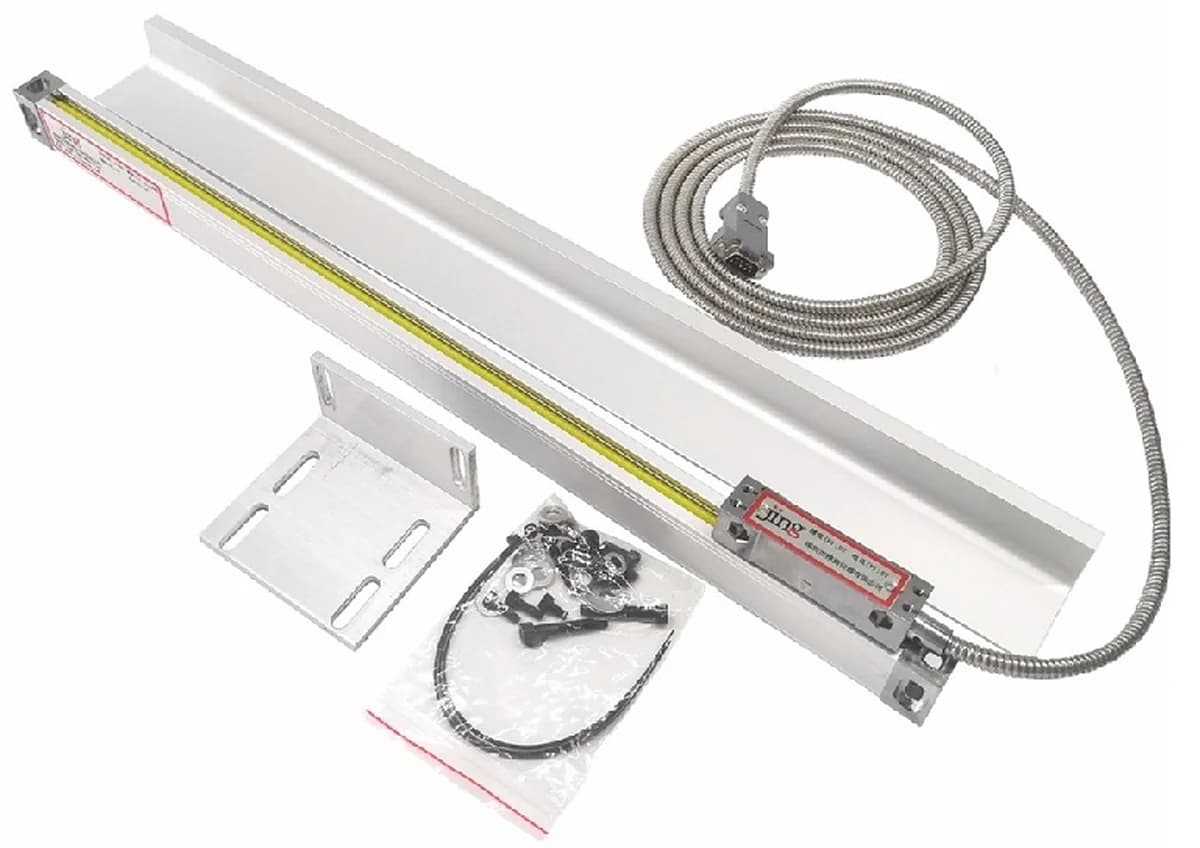 SINO Brand DRO Set with suitable scales, fitting items and all accessories package — image 4