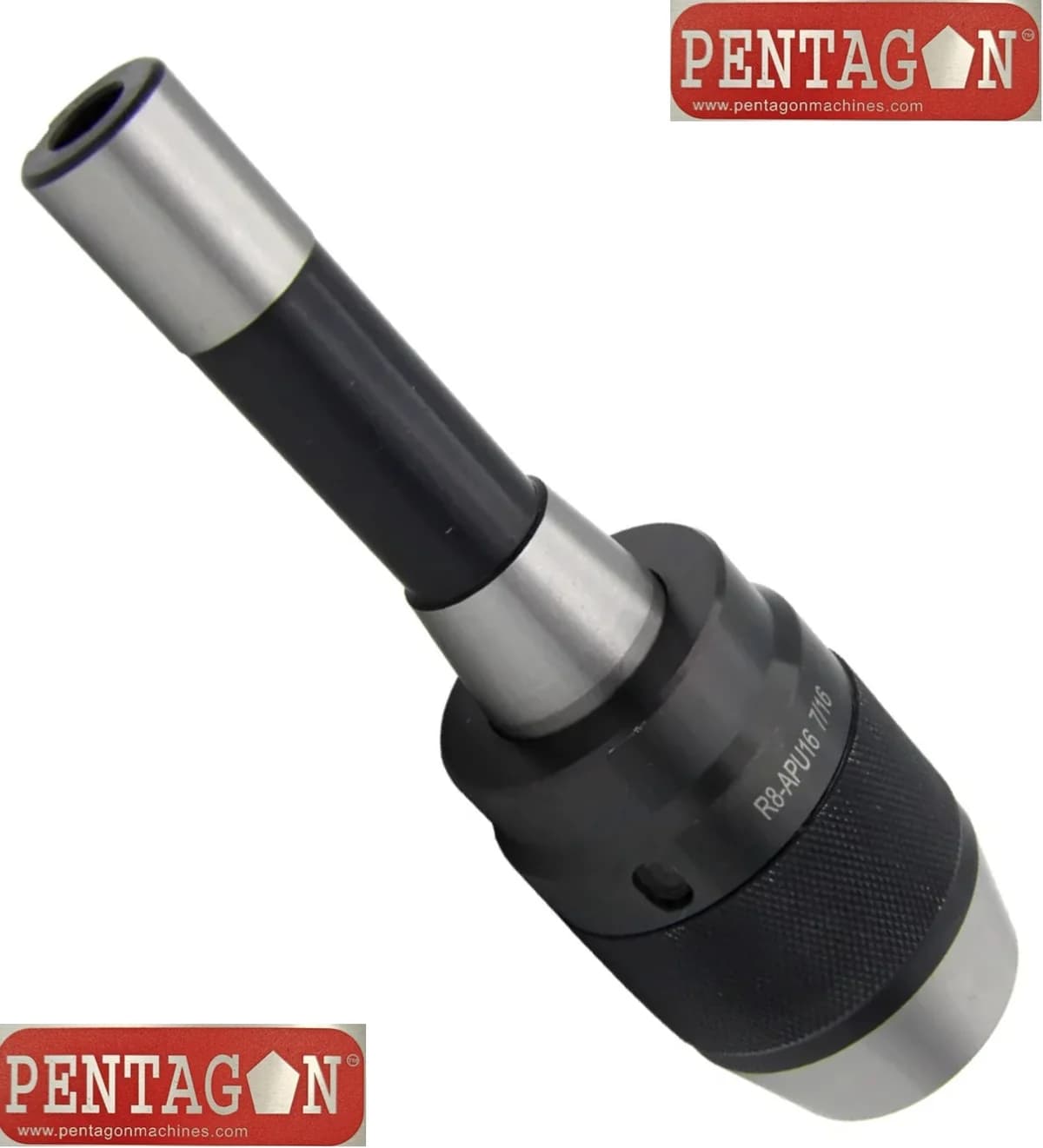 Self Tightening Keyless Drill Chuck with Integral Arbor — image 20