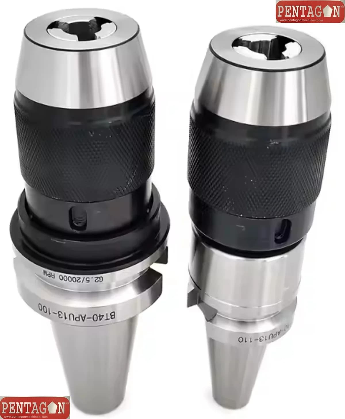 Self Tightening Keyless Drill Chuck with Integral Arbor — image 22