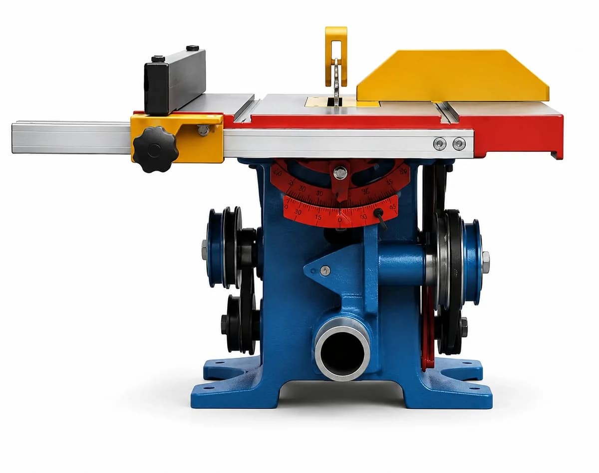 Radhekrishna Heavy Duty Adjustable Circular Saw Machine - 8 Inch Blade — image 2