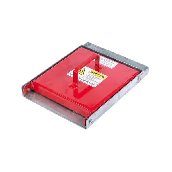 Crystal Heavy Duty Plate Type Magnetic Separator for Industrial Material Handling & Ferrous Removal