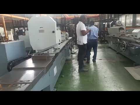 PLU Series Hydraulic Cylindrical Grinding Machine with ID and OD Attachment — demo