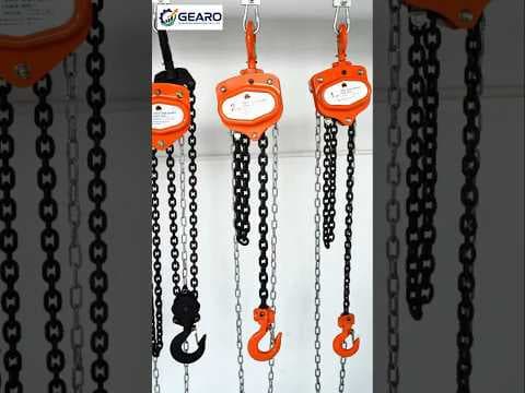 Pentagon VD Chain Pulley Blocks Capacity Upto 10 ton Length upto 6 meters — demo