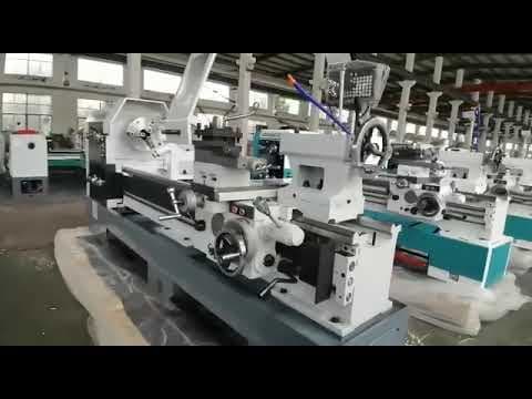CW-80 Series All Geared Heavy duty High Speed Lathe Machine — demo