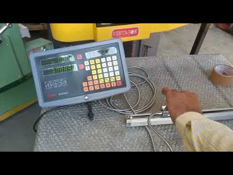 SINO Brand DRO Set with suitable scales, fitting items and all accessories package — demo