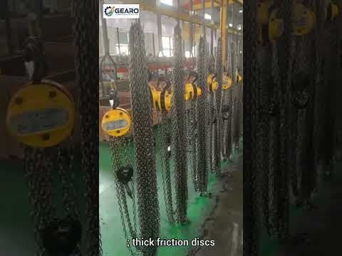 HSC Chain Pulley Block — demo