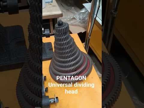High Precision Universal Dividing Head — demo