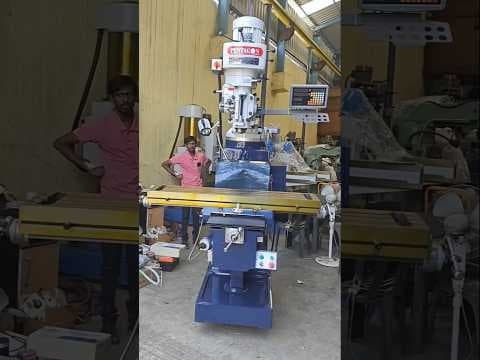PENTAGON Vertical RAM Turret Milling Machine 1-3 — demo