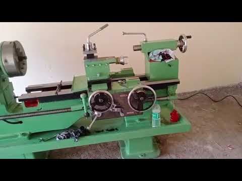 Pentagon Steady Rest for Cone Pulley Lathe Machine — demo