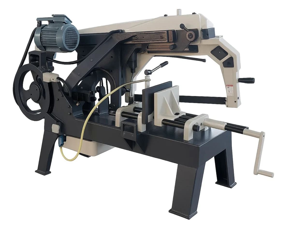 Gear type Mechanical Power Hacksaw Machine — image 2