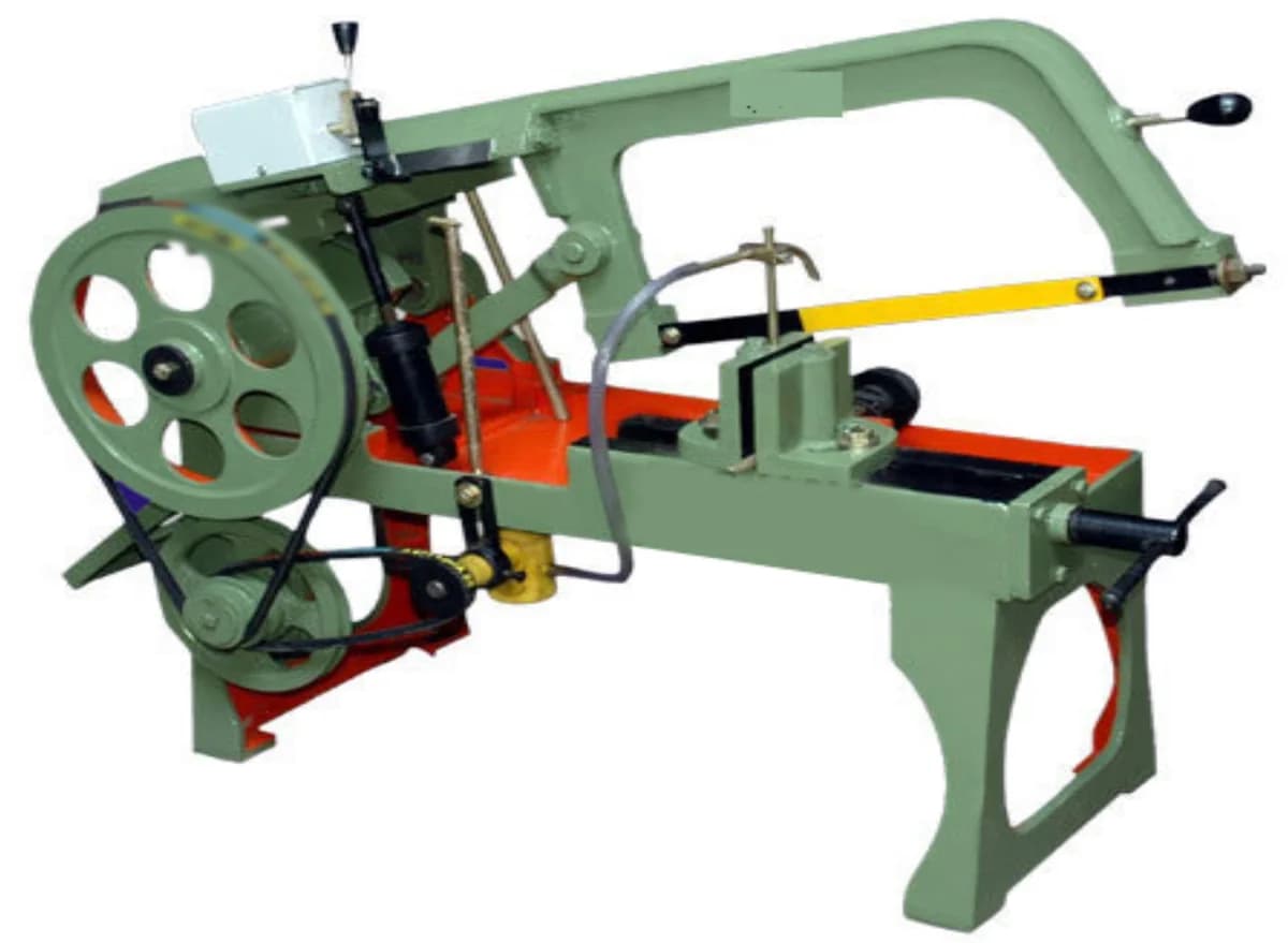 Gear type Mechanical Power Hacksaw Machine — image 3