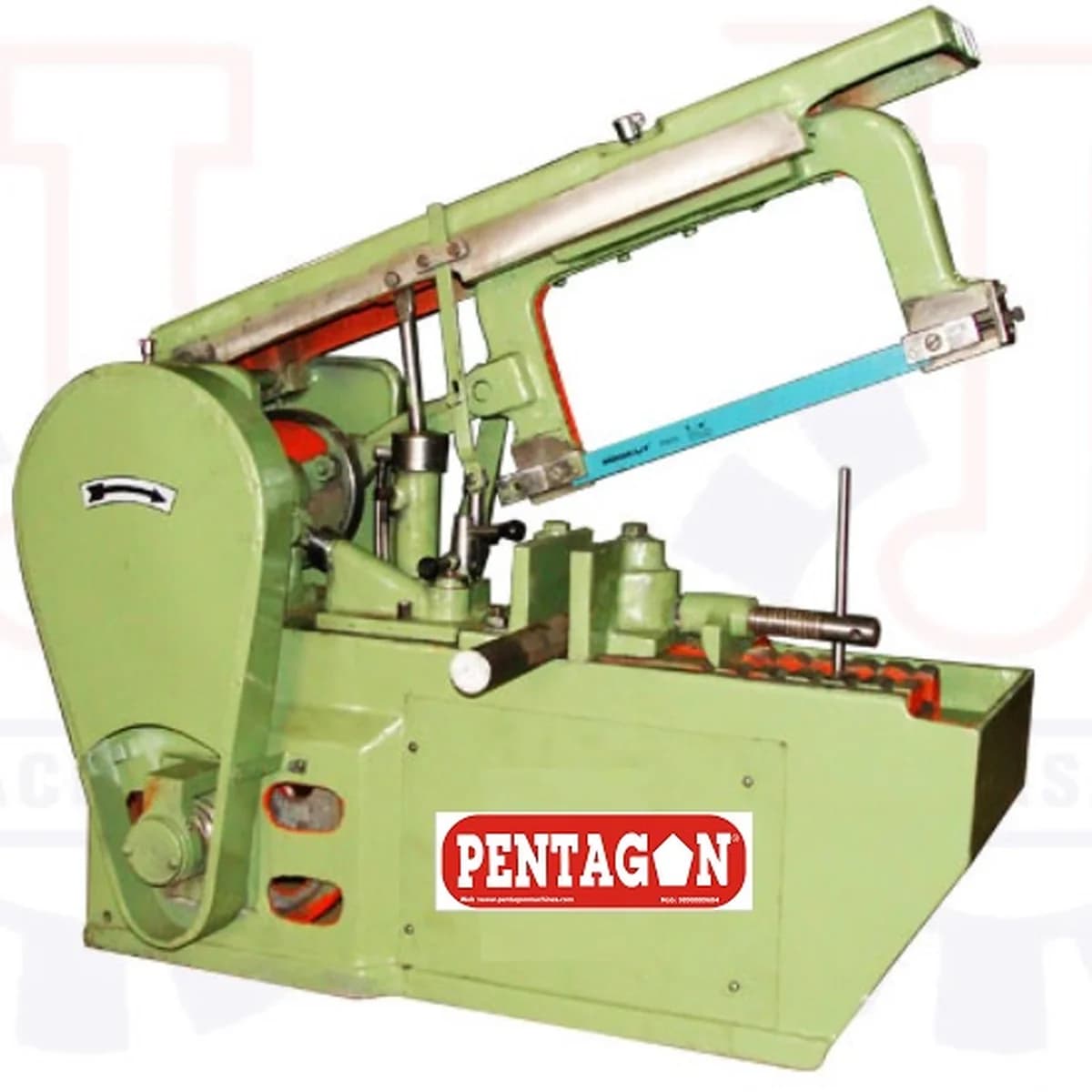 PENTAGON Metal Cutting Hydraulic power hack saw machine — image 5