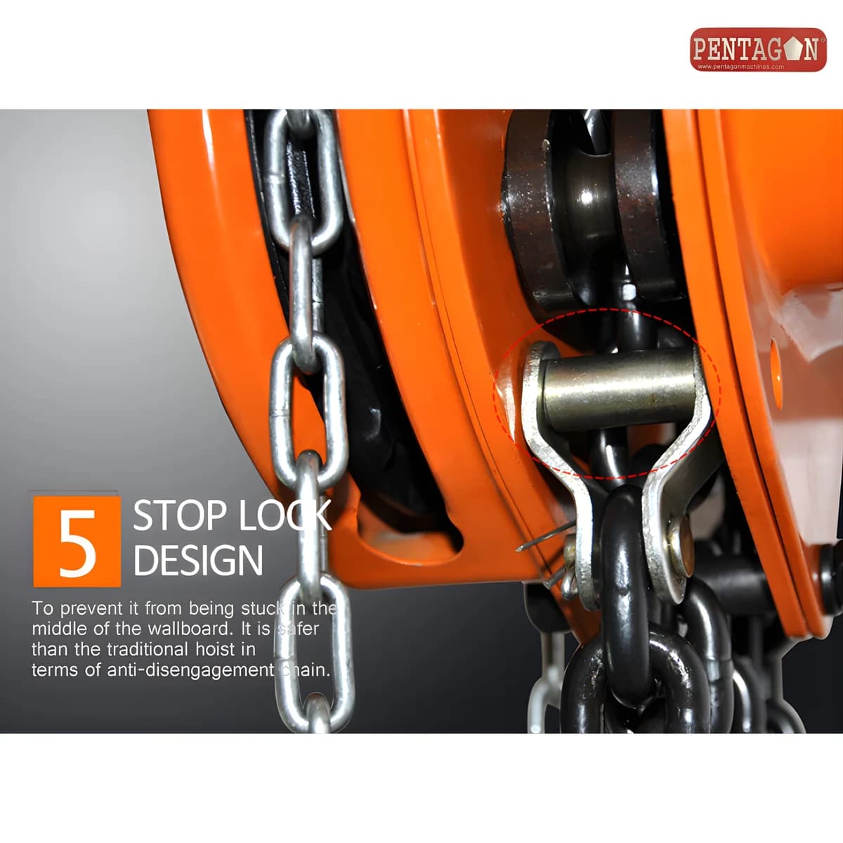 Chain Pulley Blocks 1 ton 3 meter — image 7