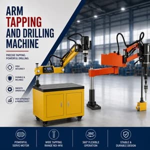 Arm Tapping and Drilling Machine