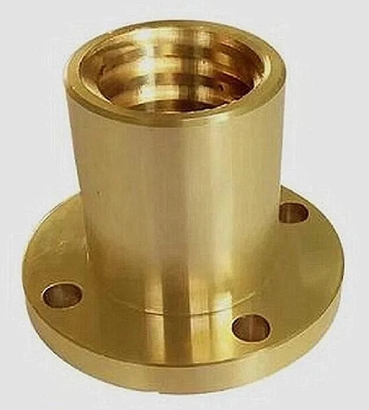 Spare: Mill-Copper/Brass Bush Nut for Lead Screw of Vertical RAM Turret Milling Machine — image 4