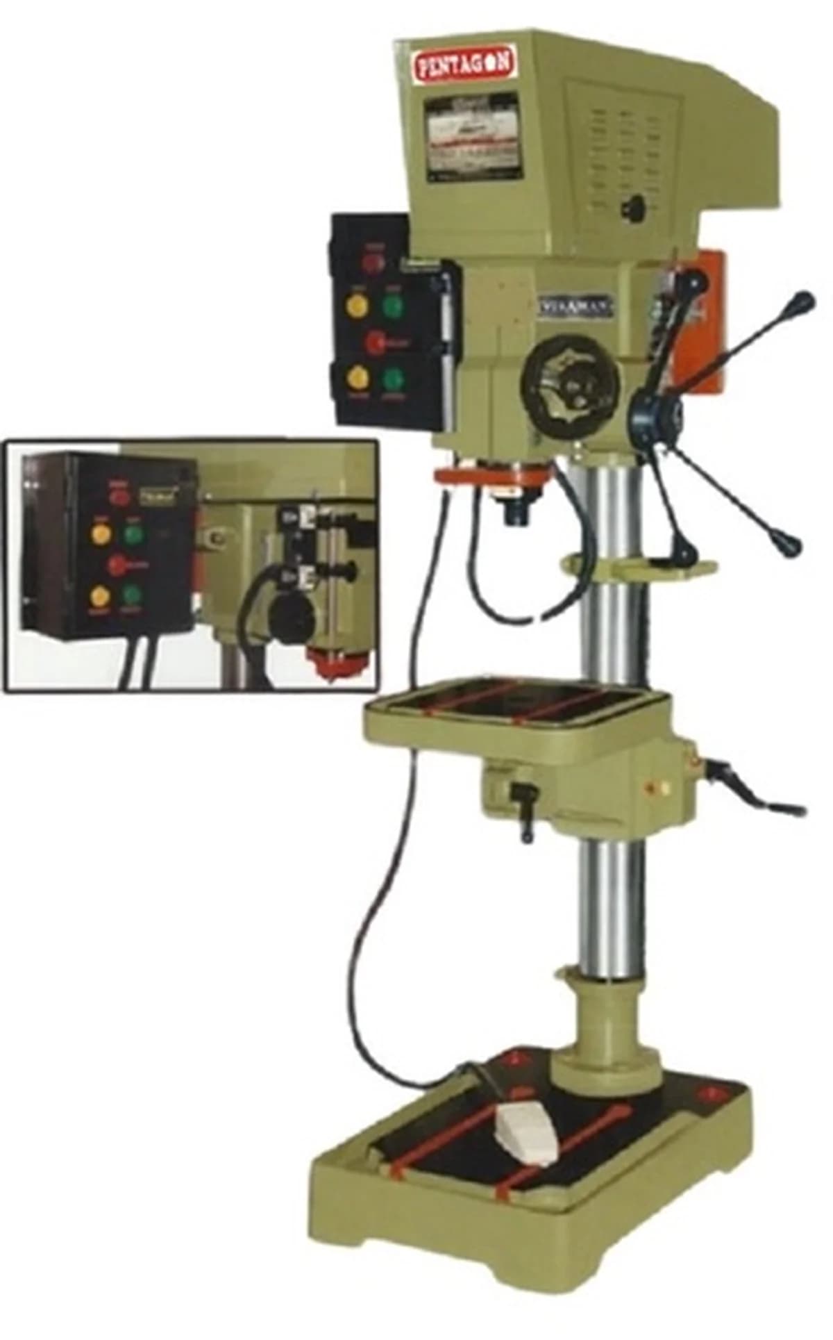 Pillar Drilling cum Tapping Machine with Control Panel — image 3