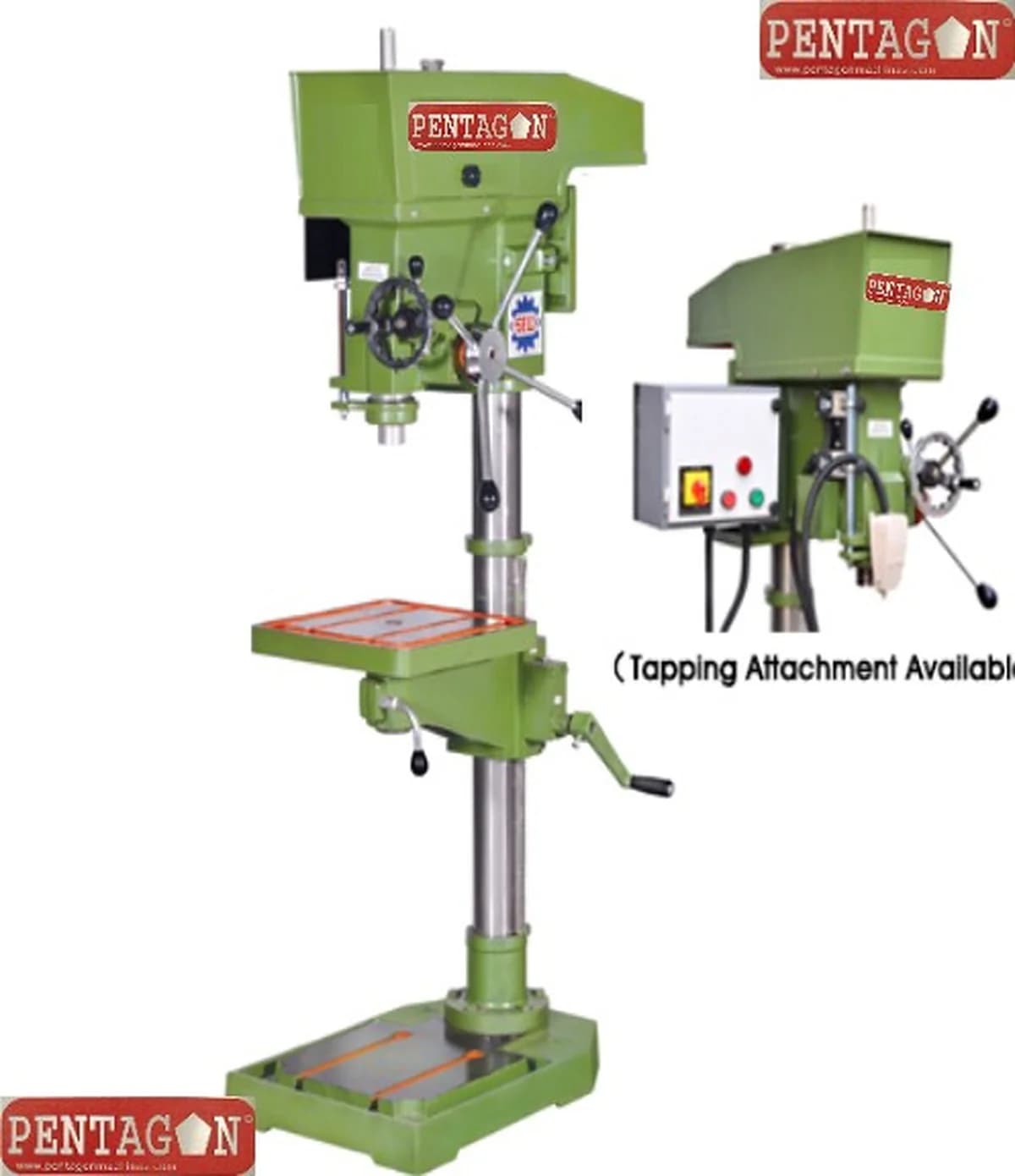 Geared Head heavy duty Pillar type Drilling Machine — image 8
