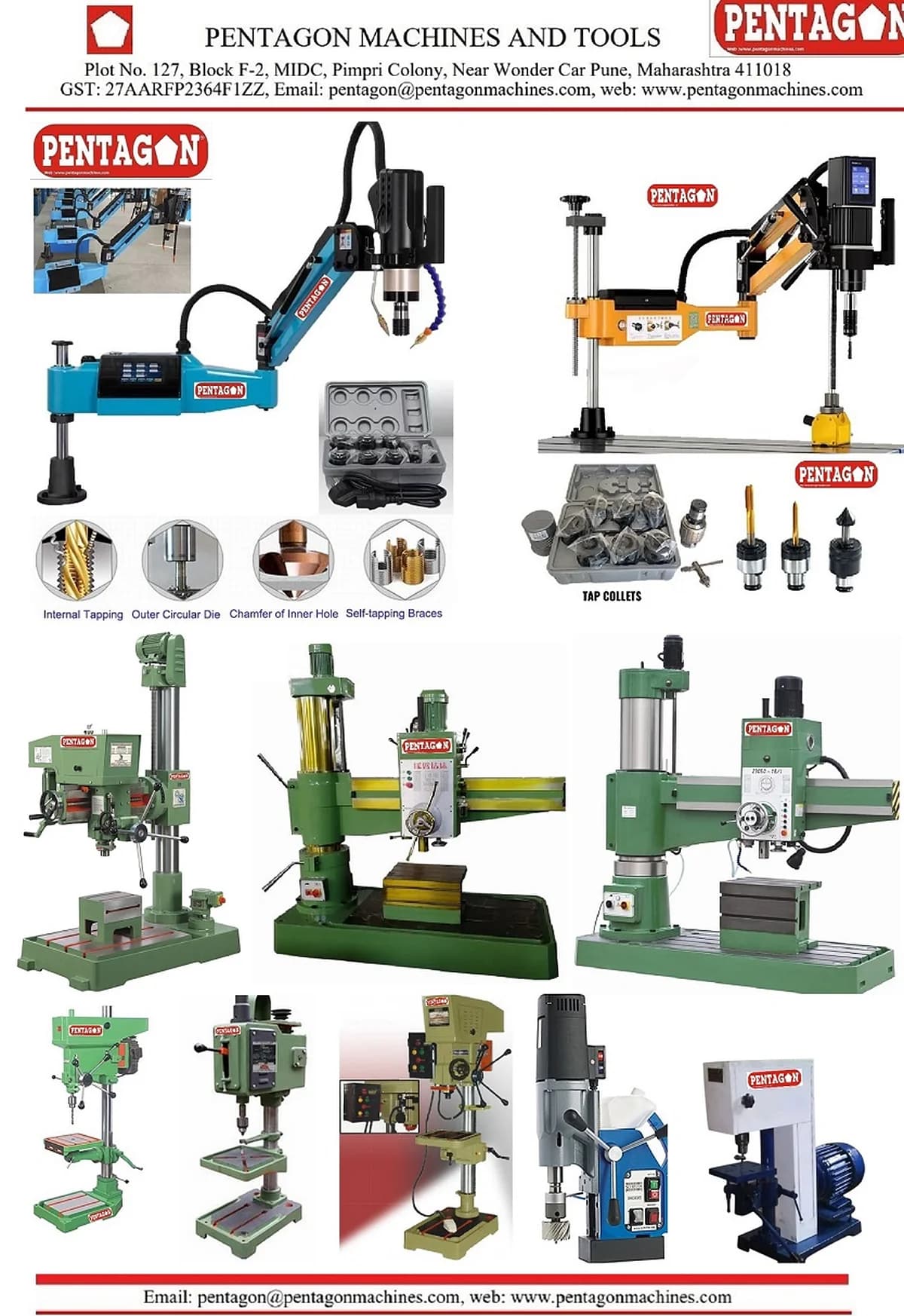 Geared Head heavy duty Pillar type Drilling Machine — image 14