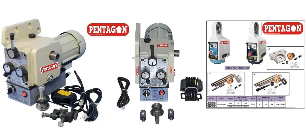 Milling auto table Power Feeder heavy duty type 3 phase electric — image 13