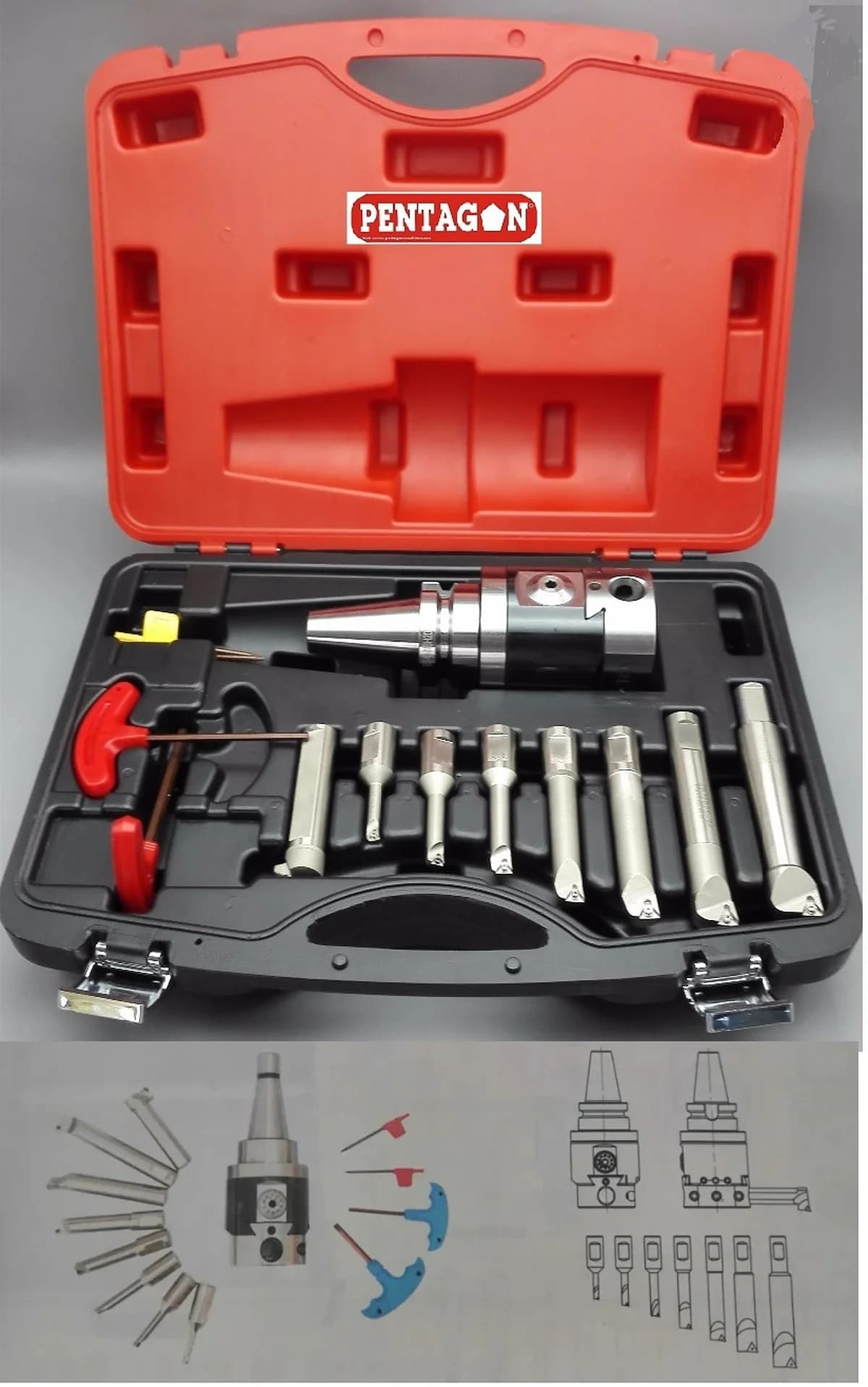 High Precision Boring Head Set NBH2084 — image 3