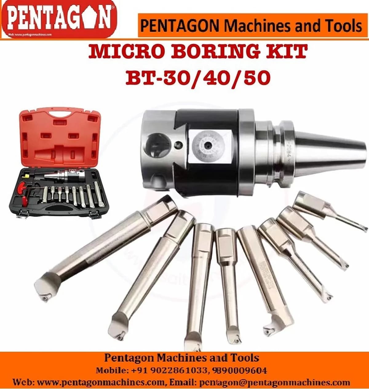 High Precision Boring Head Set NBH2084 — image 4