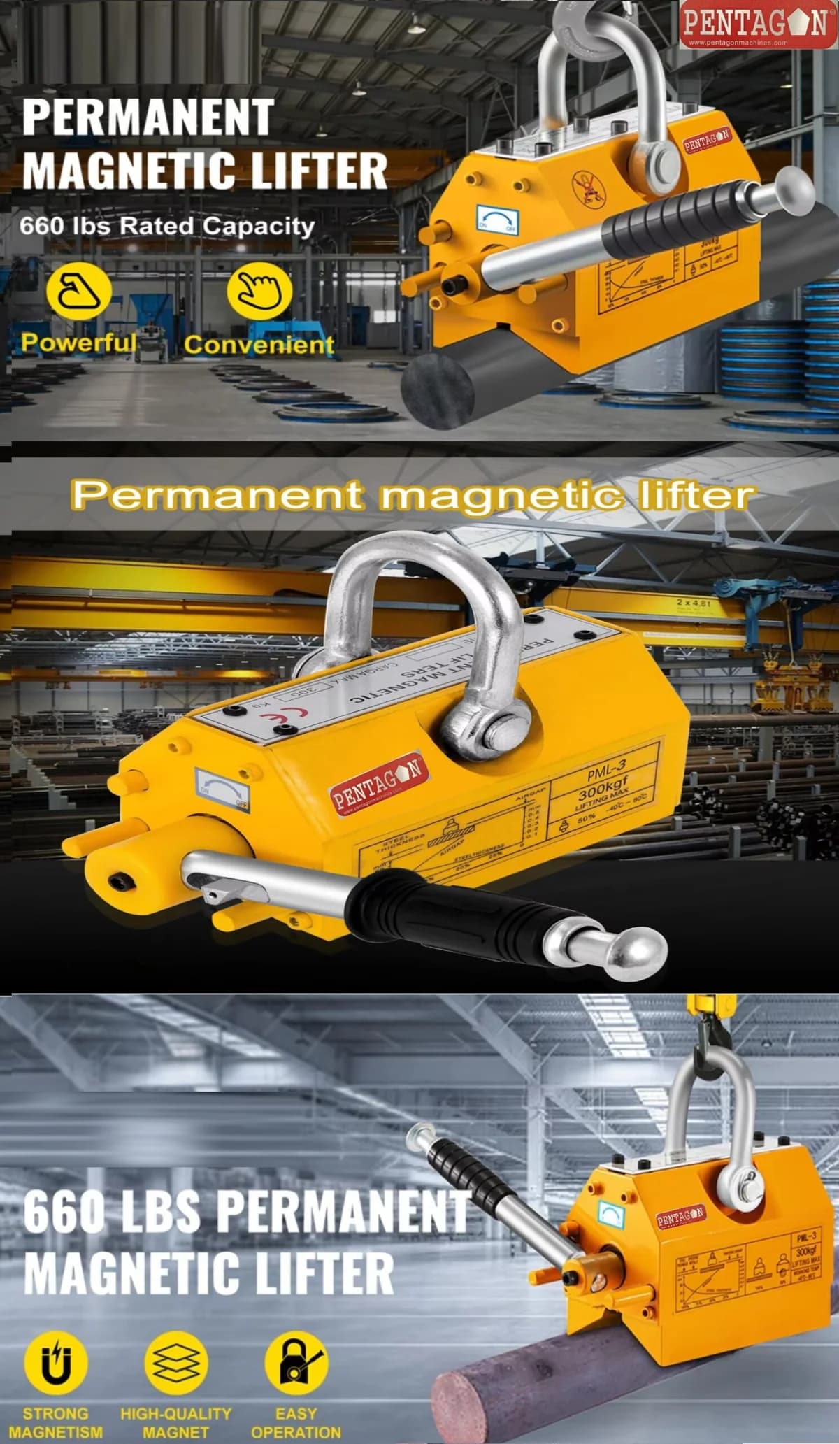 Permanent Magnetic Lifter or lifting magnet — image 9