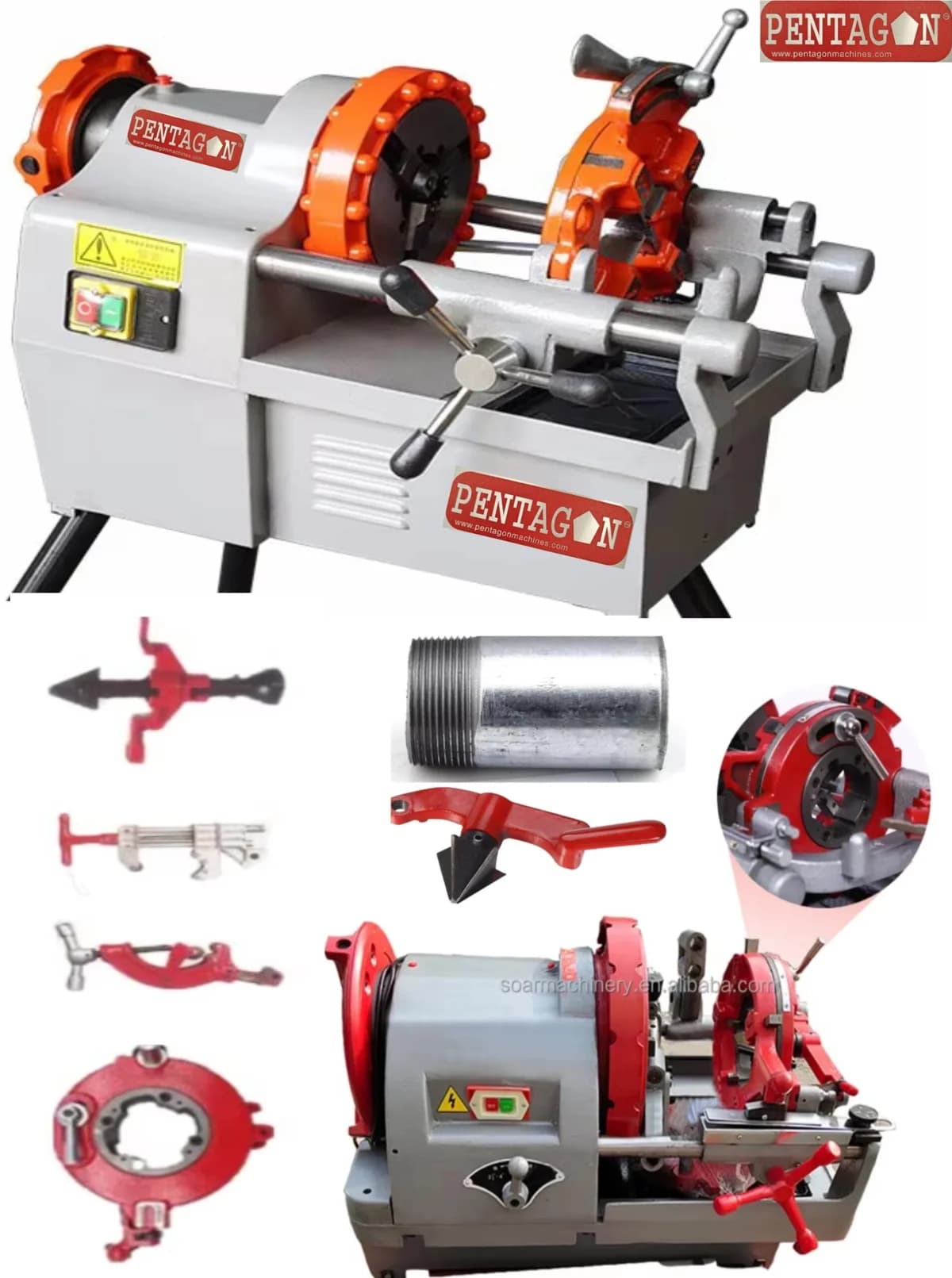 Electric Pipe Threading Machine — image 8