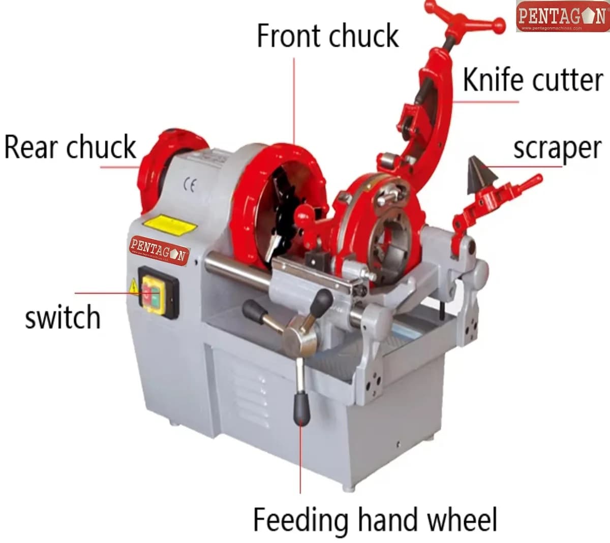 Electric Pipe Threading Machine — image 9
