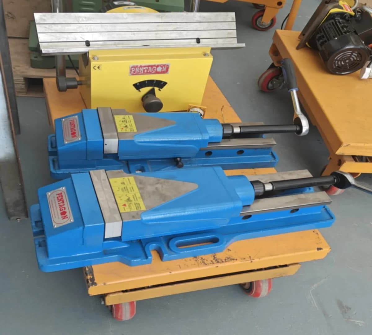 High Clamping force Precision Hydraulic Vice — image 5