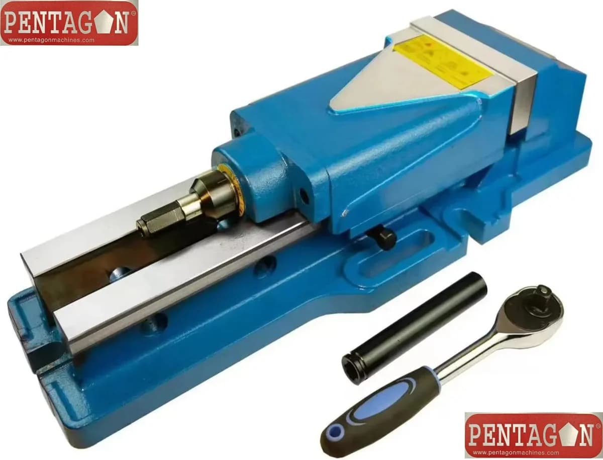 High Clamping force Precision Hydraulic Vice — image 6