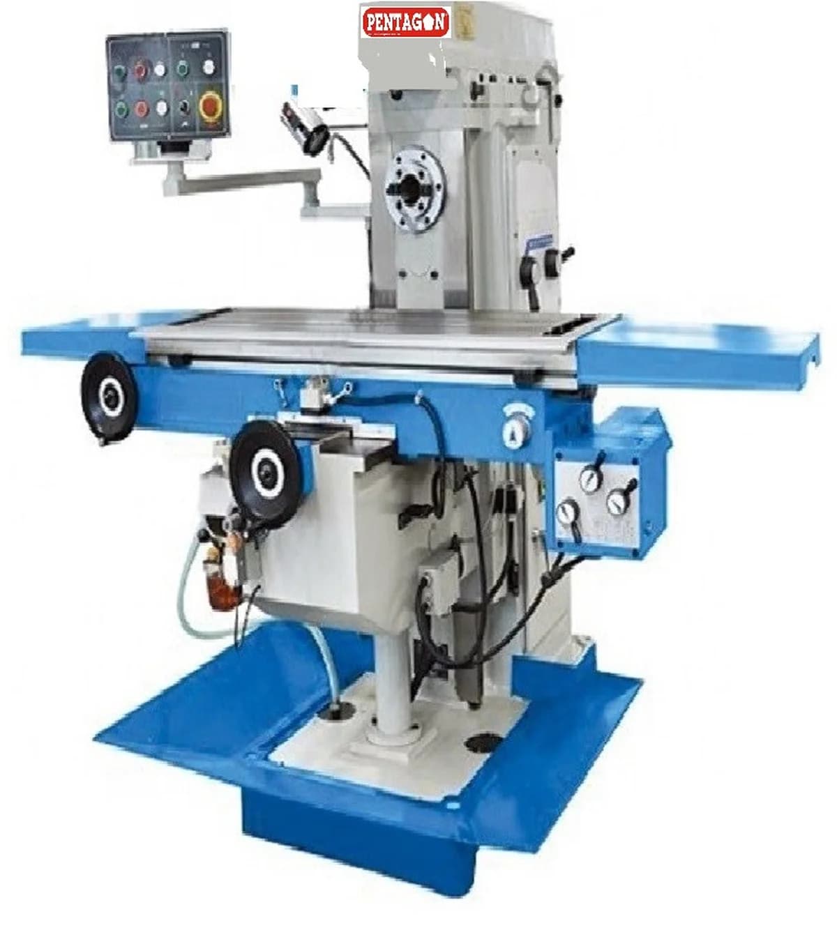 Horizontal Knee type Geared Head Milling Machine — image 2