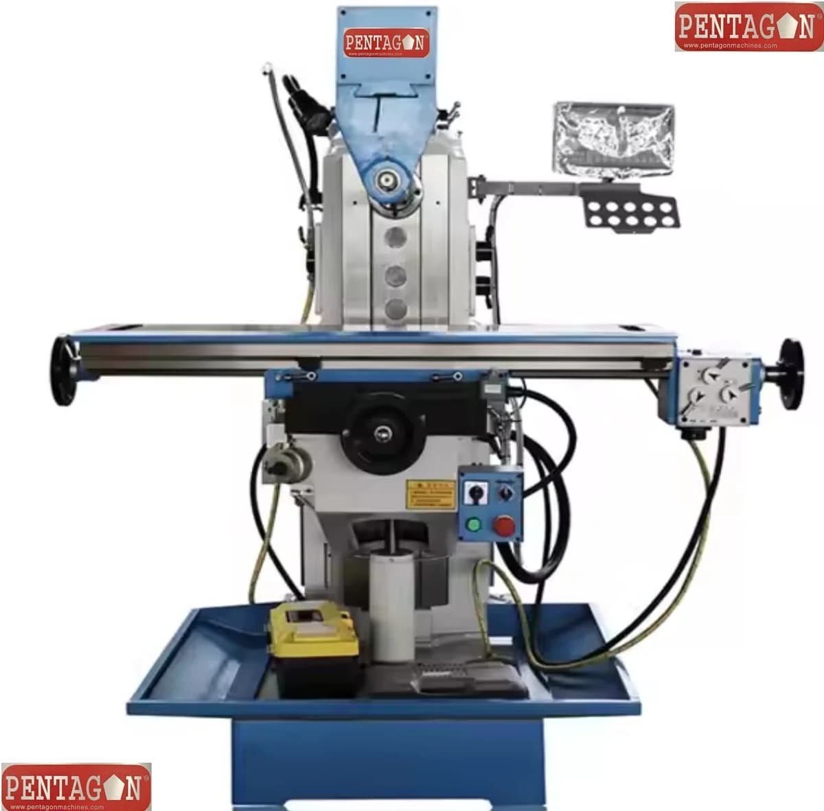 Horizontal Knee type Geared Head Milling Machine — image 8