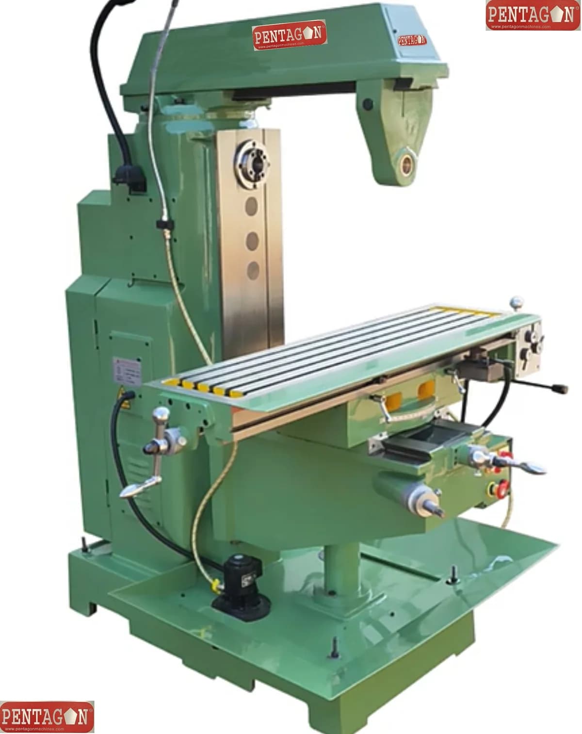 Horizontal Knee type Geared Head Milling Machine — image 9