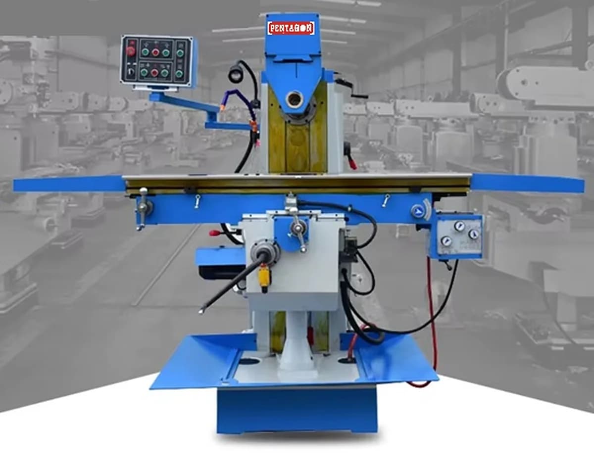 Horizontal Knee type Geared Head Milling Machine — image 12