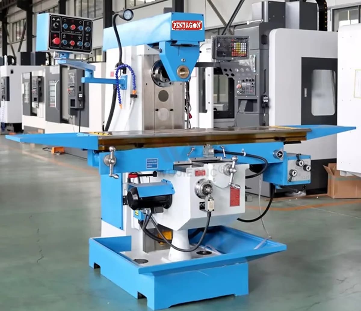 Horizontal Knee type Geared Head Milling Machine — image 14
