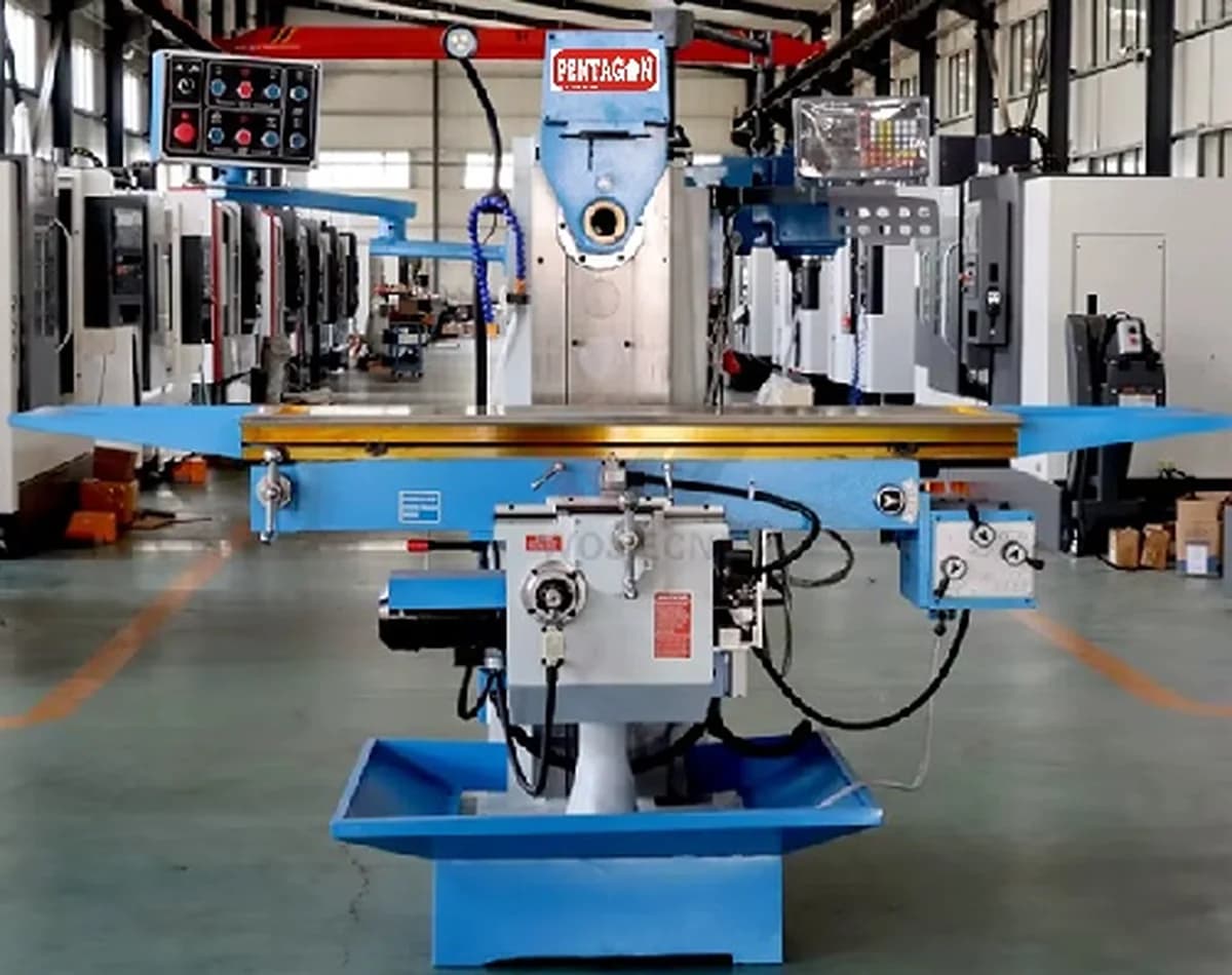 Horizontal Knee type Geared Head Milling Machine — image 15