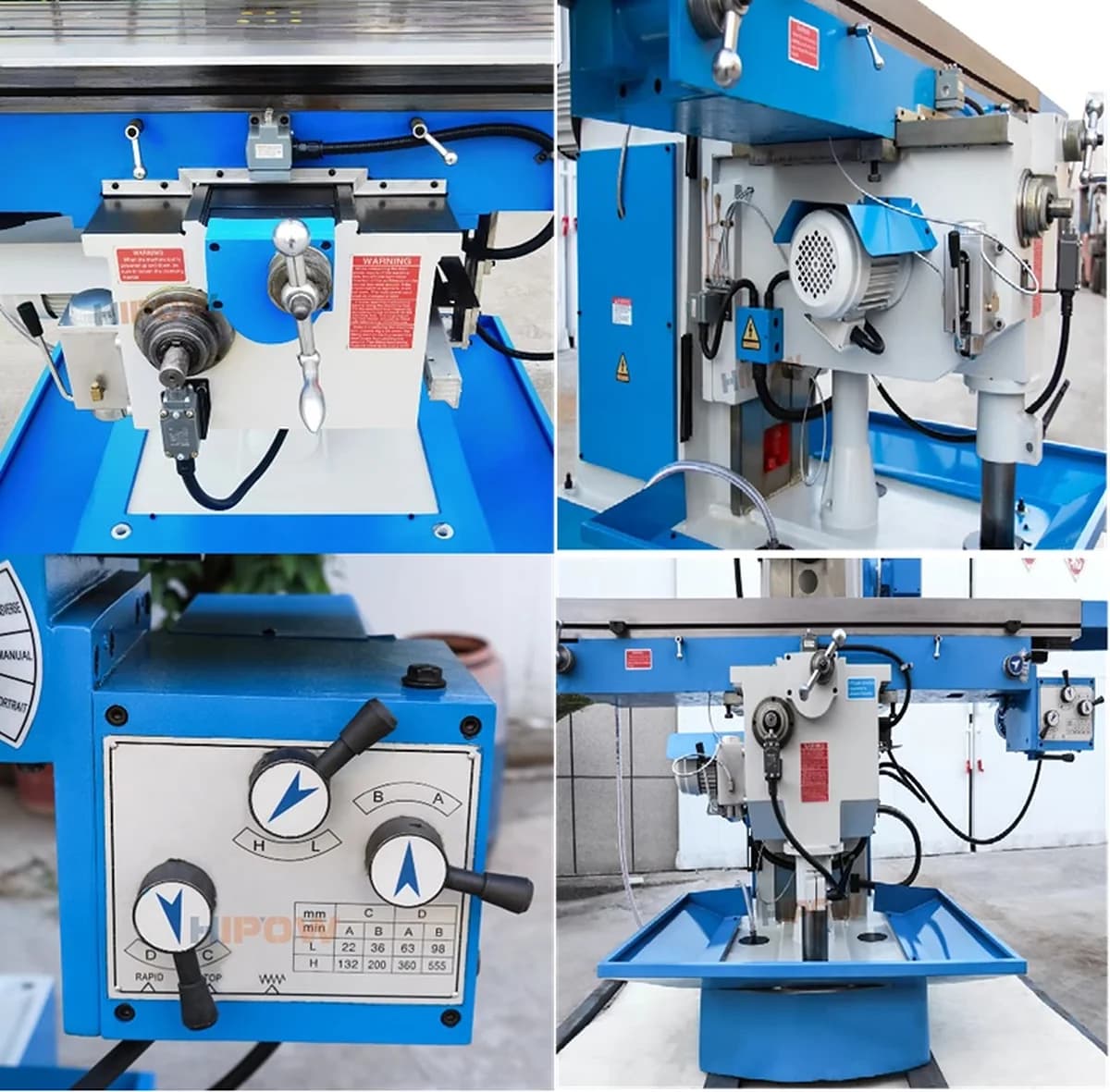 Horizontal Knee type Geared Head Milling Machine — image 18