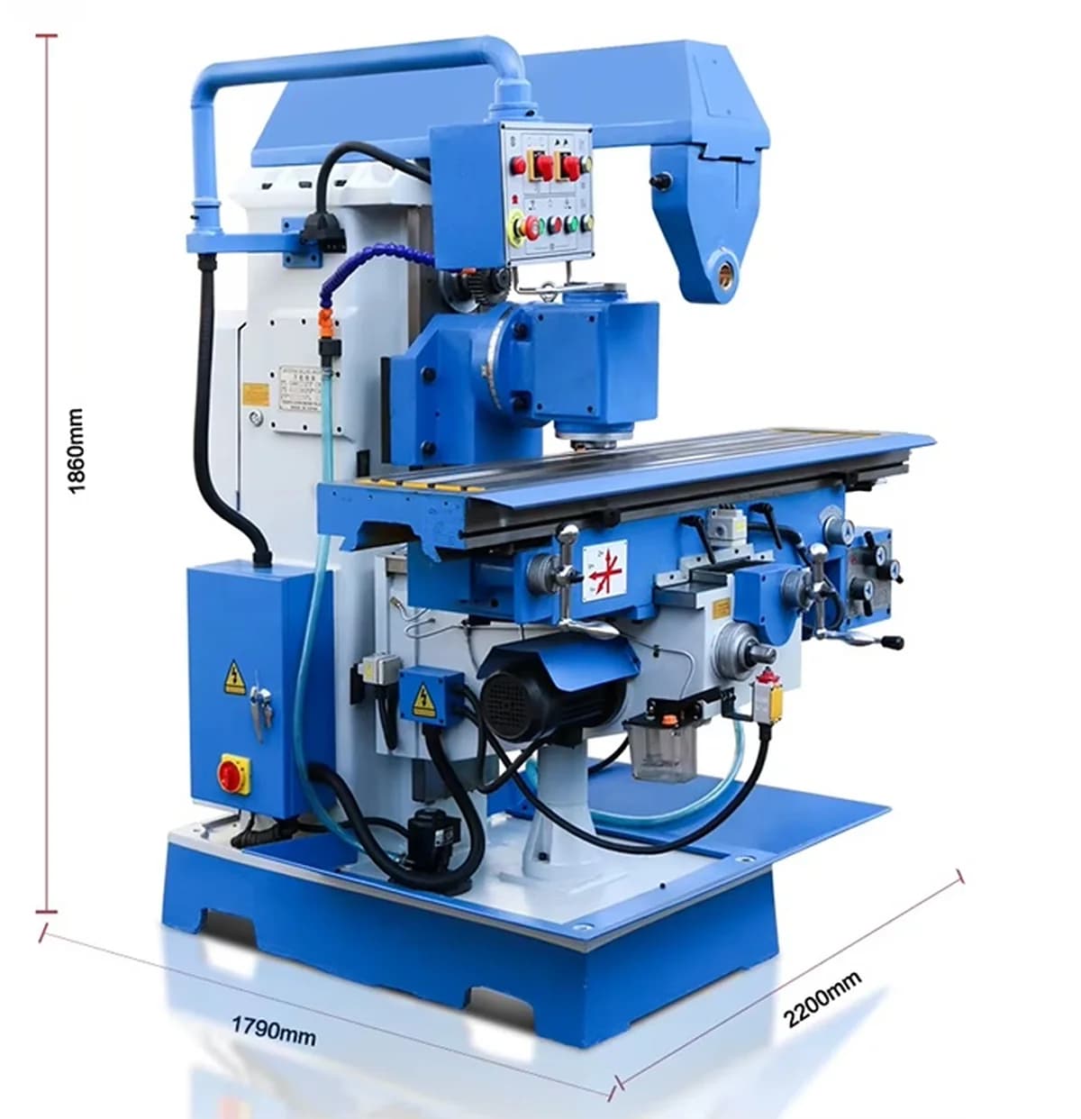 Horizontal Knee type Geared Head Milling Machine — image 19