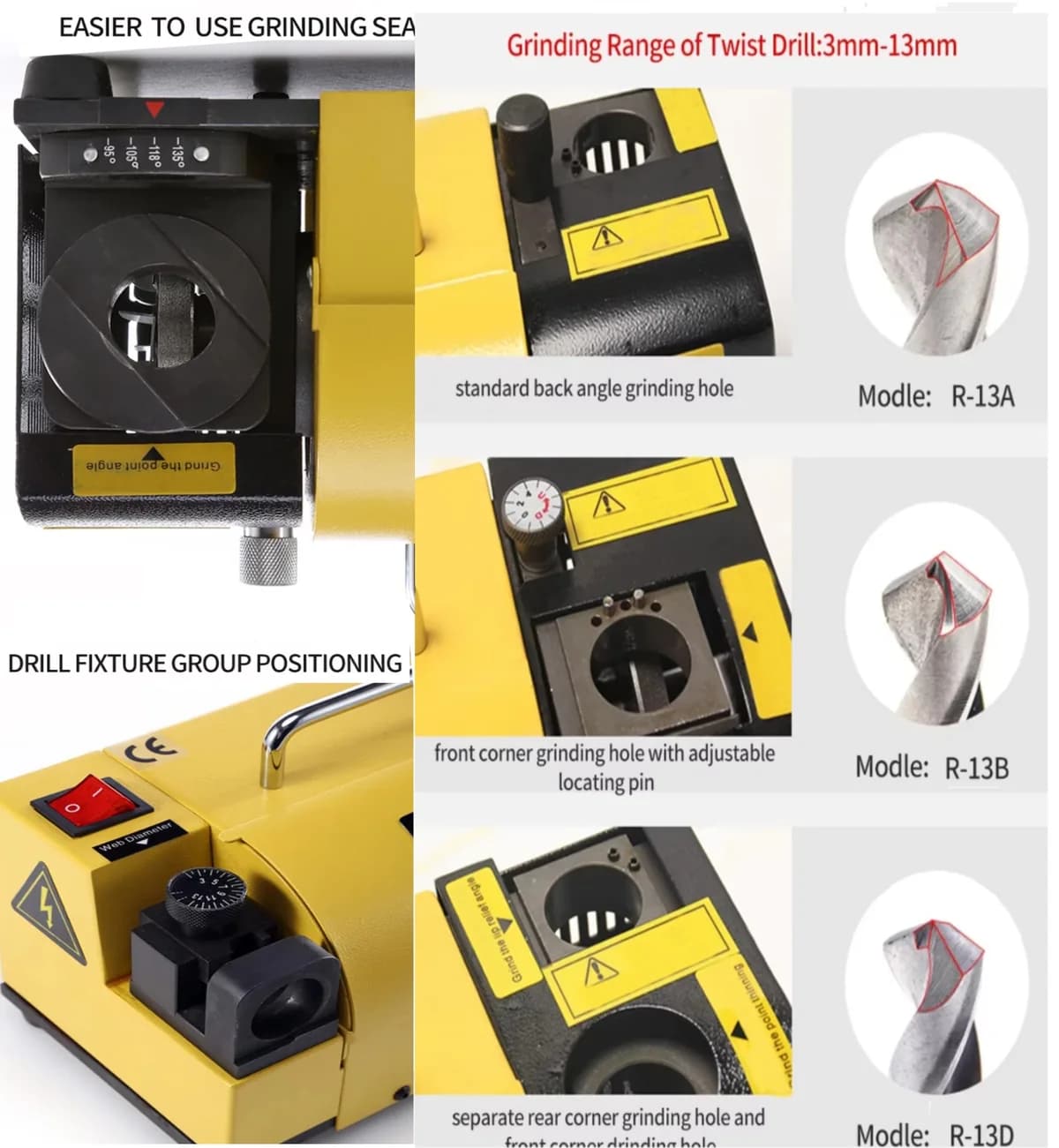 Precision Drill Bit Re-Sharpening Machine for HSS & Carbide Drills — image 8