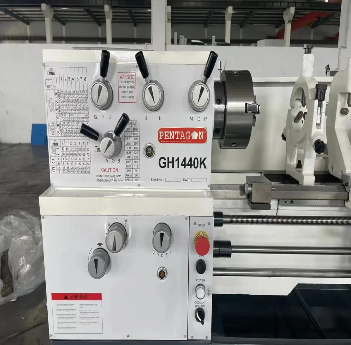 All Geared High Precision High Speed Lathe Model PAL6240x1000 — image 9