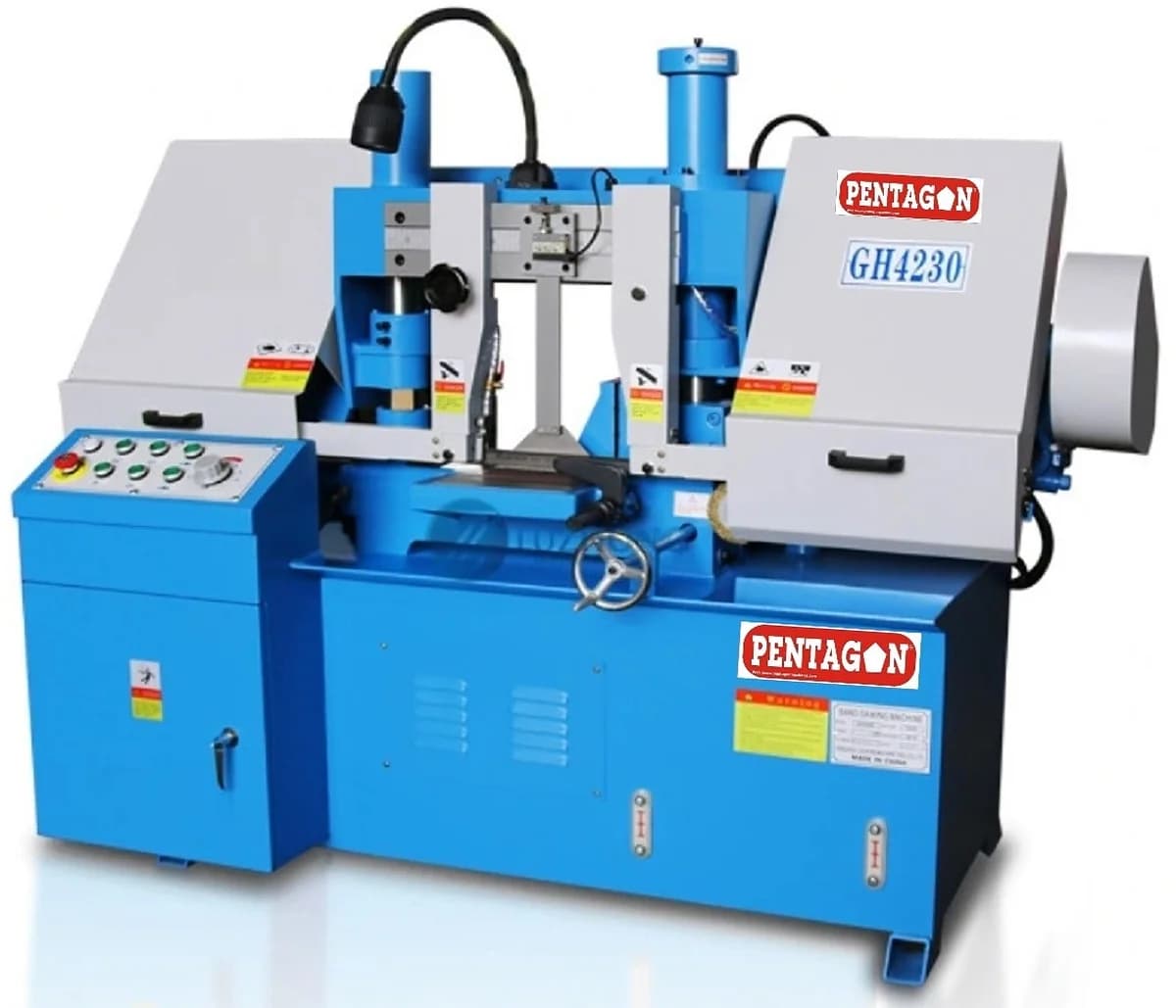 PLB Series Swing Type Single Column Hydraulic Metal Cutting Bandsaw Machine — image 6