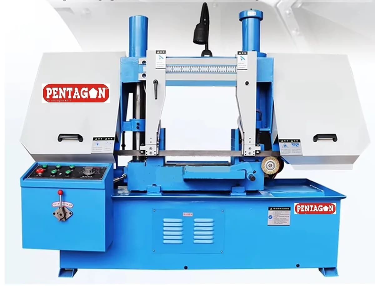 Semi Automatic Double Column Metal Cutting Hydraulic Bandsaw Machine PDB- Series — image 3