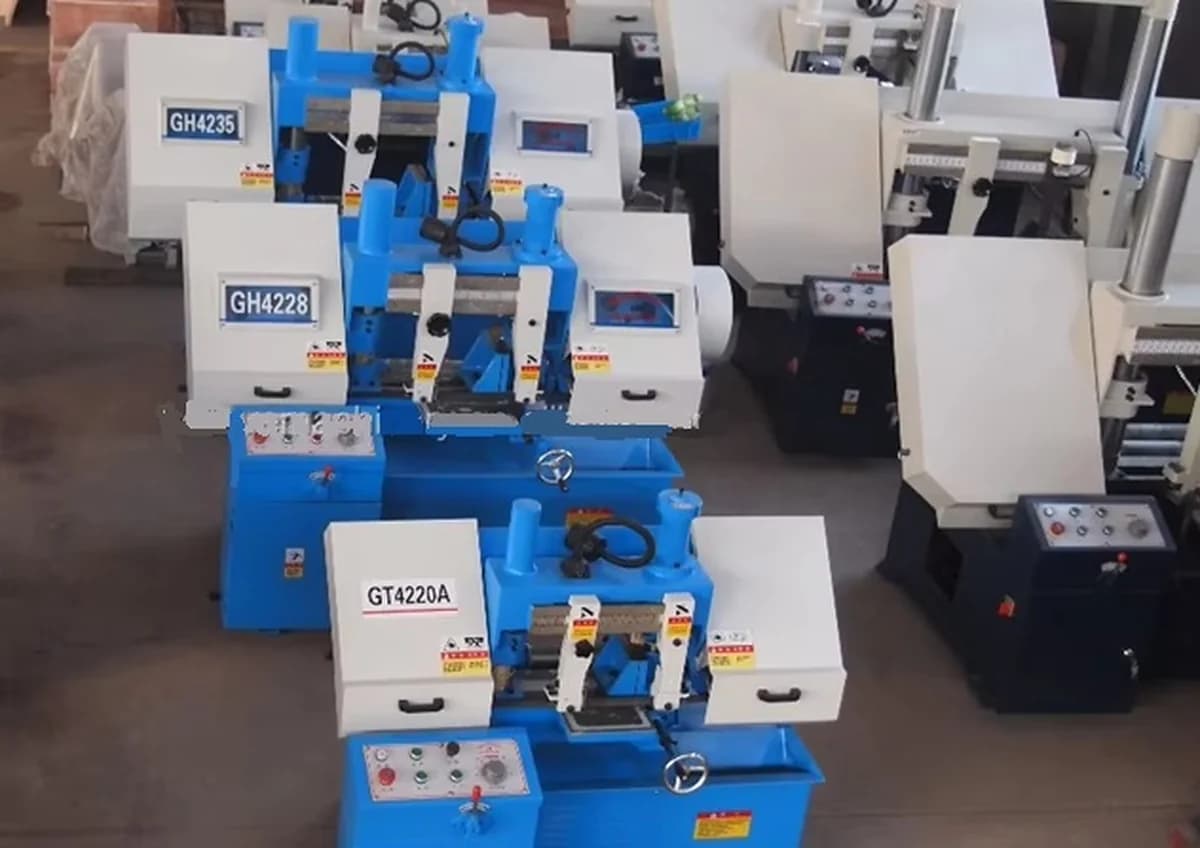 Semi Automatic Double Column Metal Cutting Hydraulic Bandsaw Machine PDB- Series — image 5