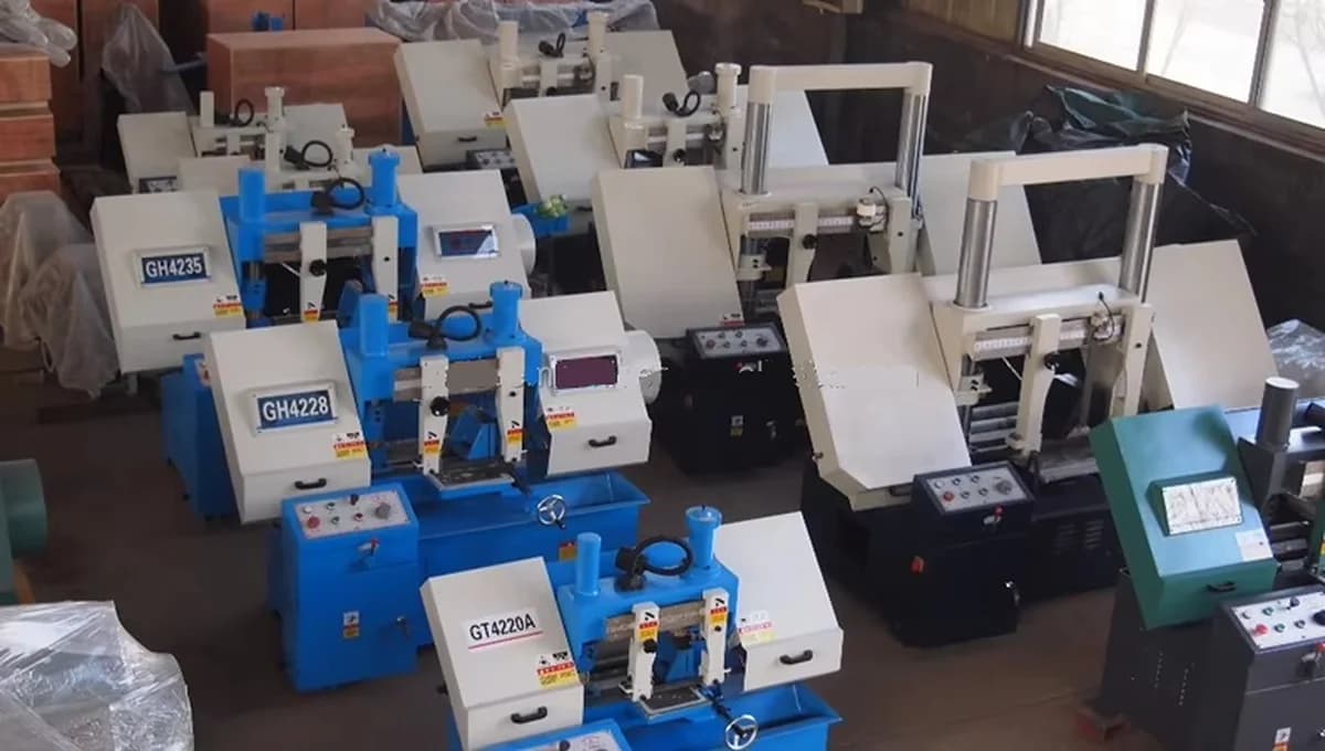 Semi Automatic Double Column Metal Cutting Hydraulic Bandsaw Machine PDB- Series — image 6