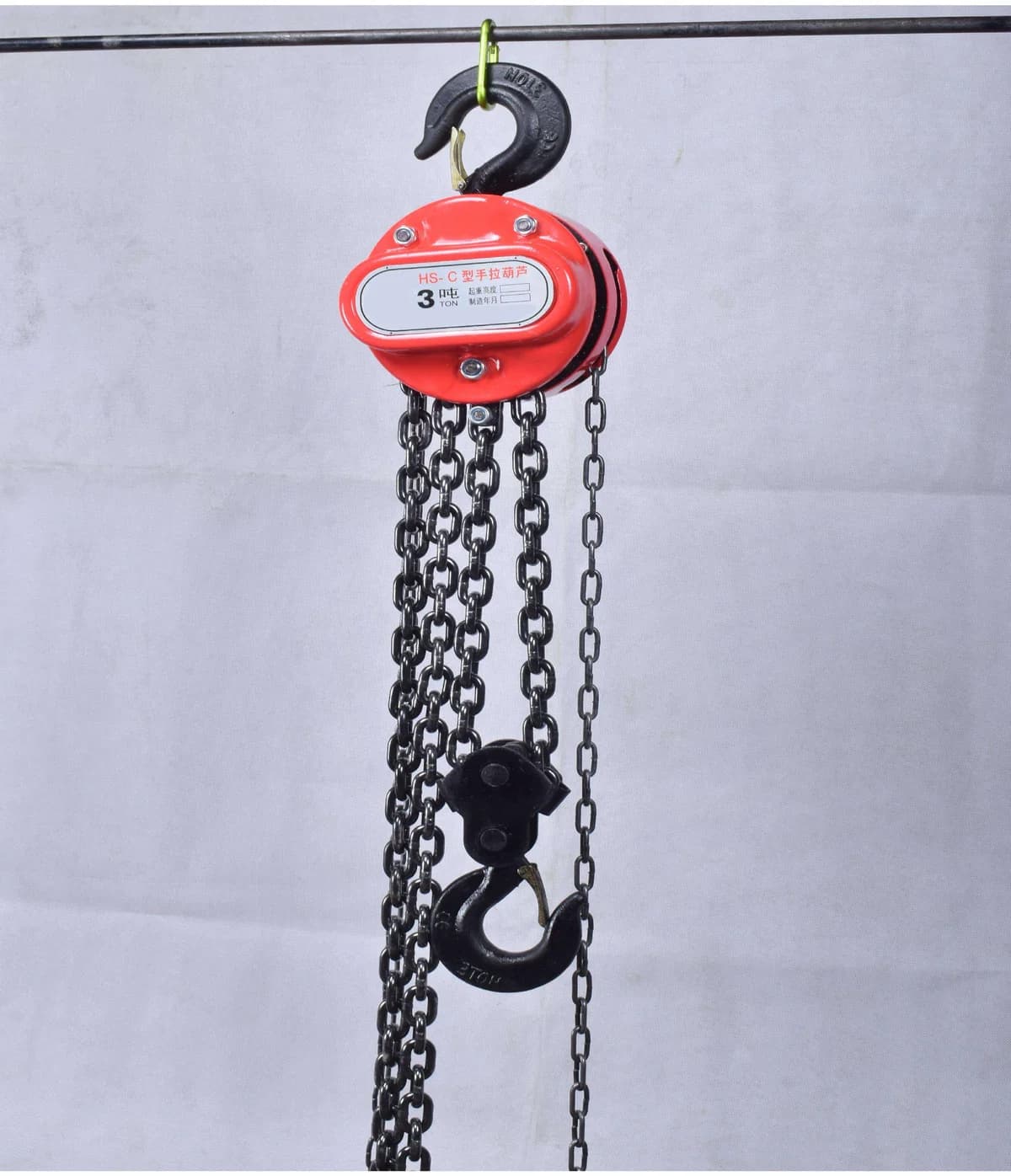 HSC Manual Chain Block 1 Ton 3 Meter — image 3