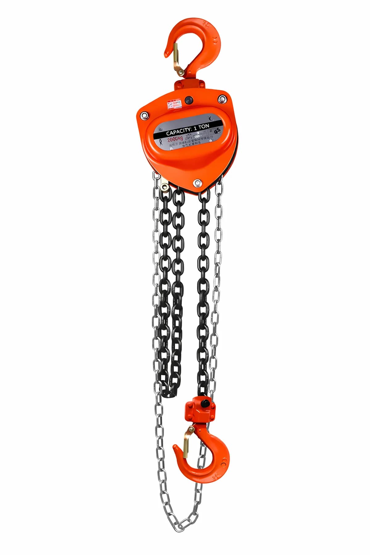 HSC Manual Chain Block 1 Ton 3 Meter — image 1