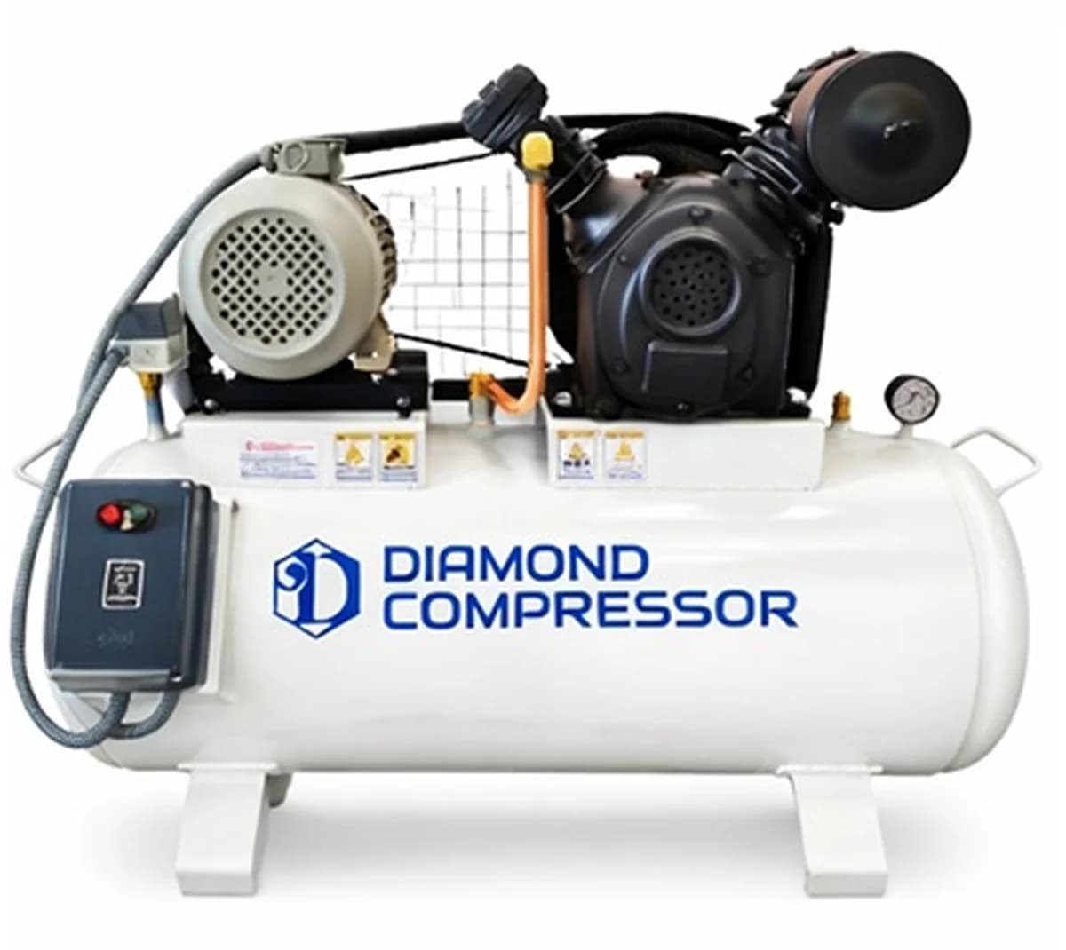 Heavy Duty Two Stage Lubricated Reciprocating Type Air Compressor — image 3
