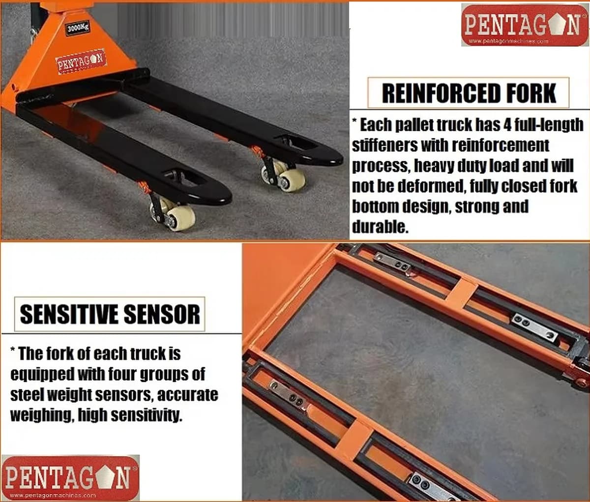 Hand Pallet Truck with Weighting Scale and Printer Model PHPT-30D — image 11