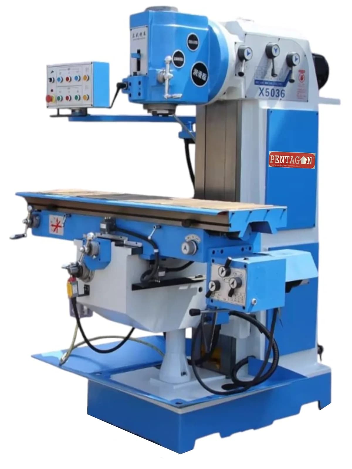 Vertical Knee type Heavy Duty Geared Head Milling Machine — image 3