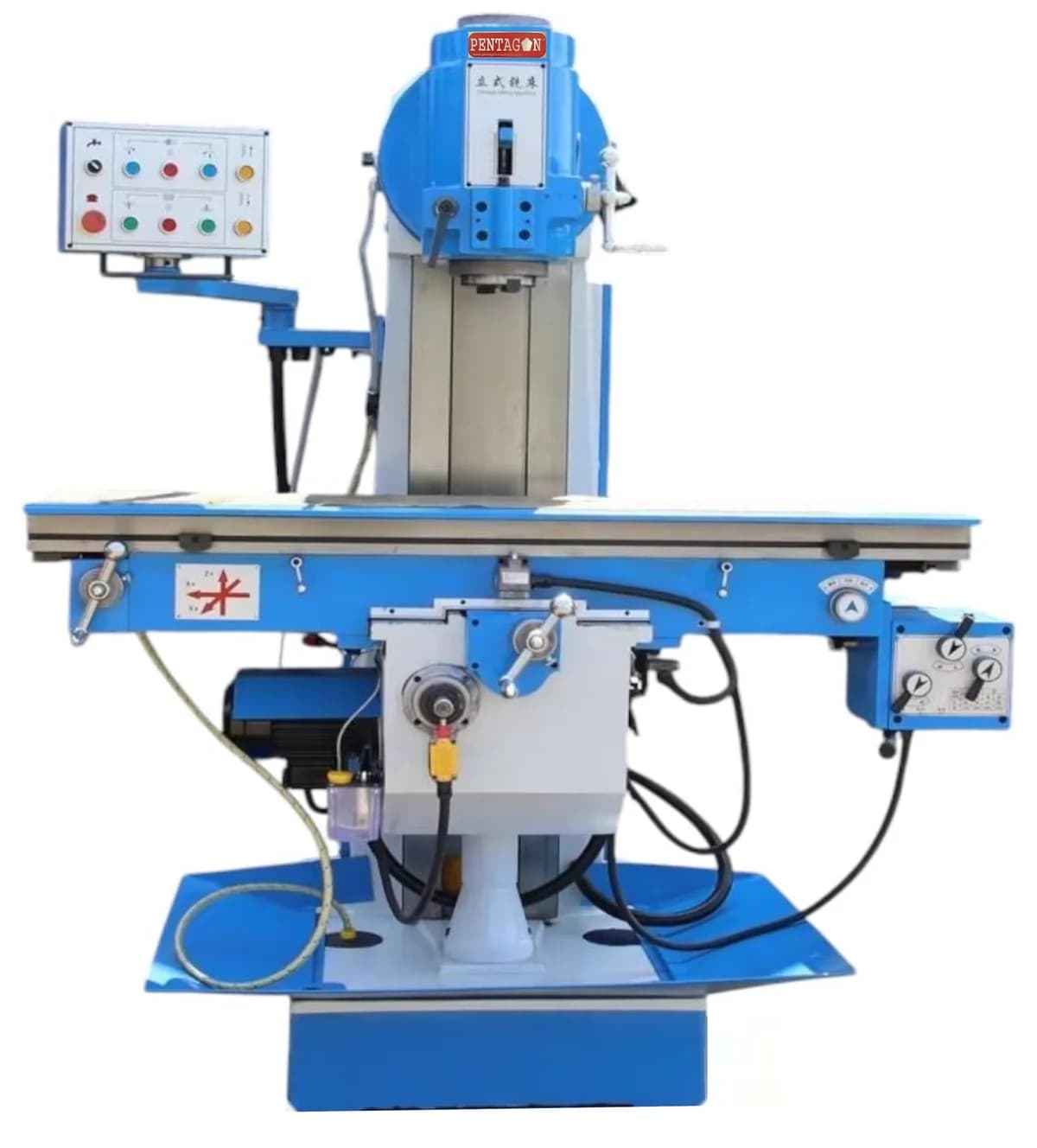 Vertical Knee type Heavy Duty Geared Head Milling Machine — image 5